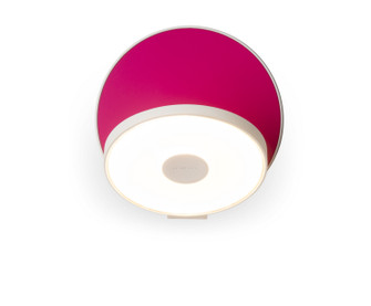 Gravy LED Wall Sconce in Matte White, Matte Hot Pink (240|GRW-S-MWT-MHP-HW)