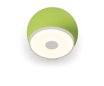 Gravy LED Wall Sconce in Matte white, matte green (240|GRW-S-MWT-MGN-PI)