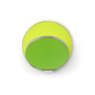 Gravy LED Wall Sconce in Chrome/Matte Green (240|GRW-S-CRM-MGN-PI)