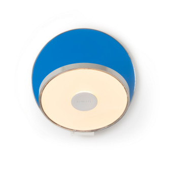 Gravy LED Wall Sconce in Chrome, Matte Blue (240|GRW-S-CRM-MBL-PI)