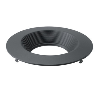 Direct To Ceiling Unv Accessor Recessed Downlight Trim in Textured Black (12|DLTRC06RBKT)