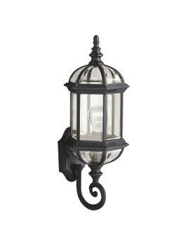 Barrie One Light Outdoor Wall Mount in Black (12|9736BK)