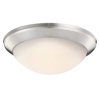 Ceiling Space One Light Flush Mount in Brushed Nickel (12|8881NI)