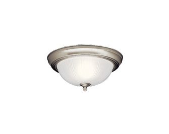 Two Light Flush Mount in Brushed Nickel (12|8653NI)