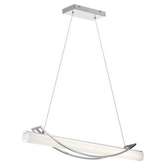 Rowan LED Linear Pendant in Chrome (12|84125)