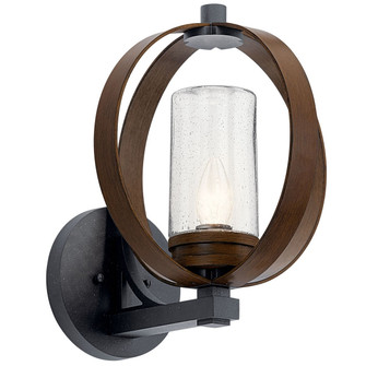 Grand Bank One Light Outdoor Wall Mount in Auburn Stained (12|59067AUB)