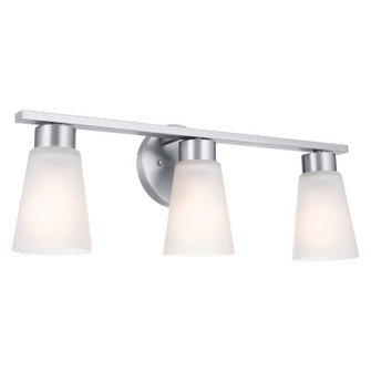 Stamos Three Light Bath in Brushed Nickel (12|55121NI)