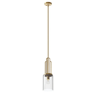 Kimrose One Light Mini Pendant in Brushed Natural Brass (12|52414BNB)