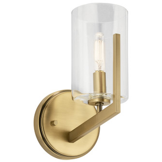 Nye One Light Wall Sconce in Brushed Natural Brass (12|52316BNB)