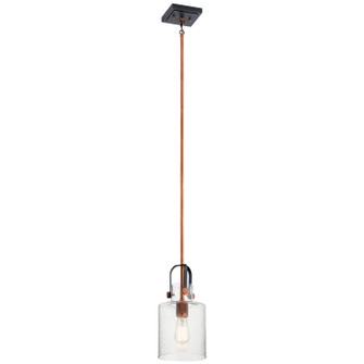 Kitner One Light Pendant in Antique Copper (12|52035ACO)