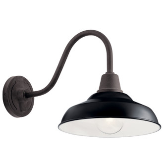 Pier One Light Outdoor Wall Mount in Black (12|49990BK)