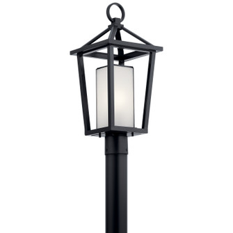 Pai One Light Outdoor Post Mount in Black (12|49880BK)