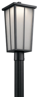 Amber Valley LED Outdoor Post Mount in Textured Black (12|49625BKTLED)