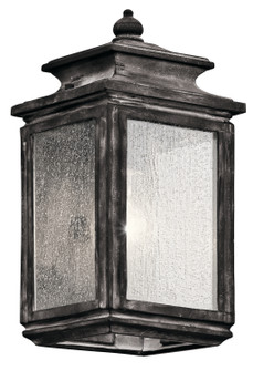 Wiscombe Park One Light Outdoor Wall Mount in Weathered Zinc (12|49501WZC)