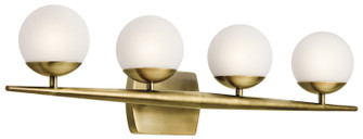 Jasper Four Light Bath in Natural Brass (12|45583NBR)