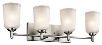 Shailene Four Light Bath in Brushed Nickel (12|45575NI)