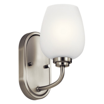 Valserrano One Light Wall Sconce in Brushed Nickel (12|44381NI)