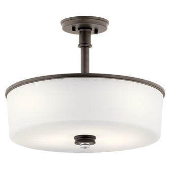 Joelson LED Pendant/Semi Flush in Olde Bronze (12|43925OZL18)