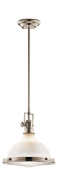 Hatteras Bay One Light Pendant in Polished Nickel (12|43765PN)