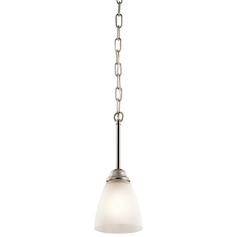 Jolie LED Mini Pendant in Brushed Nickel (12|43640NIL18)