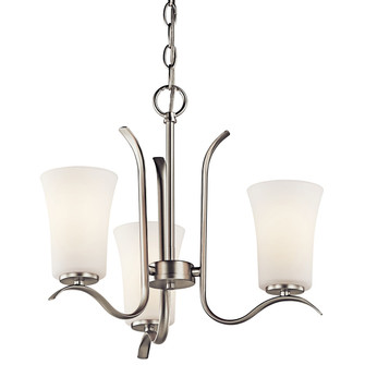 Armida LED Mini Chandelier in Brushed Nickel (12|43073NIL18)