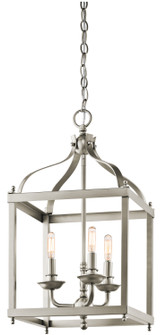 Larkin Three Light Pendant in Brushed Nickel (12|42566NI)