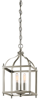 Larkin Two Light Pendant in Brushed Nickel (12|42565NI)