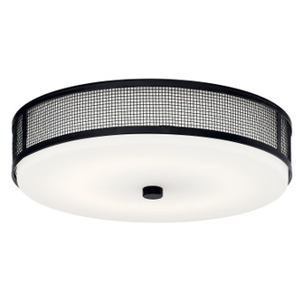 Ceiling Space LED Flush Mount in Black (12|42379BKLEDR)