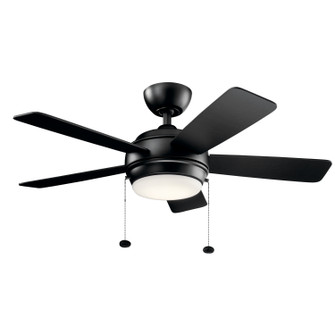 Starkk 42''Ceiling Fan in Satin Black (12|330171SBK)