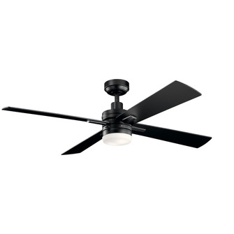 Lija 52''Ceiling Fan in Satin Black (12|330140SBK)