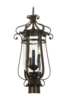 Hartford Outdoor Three Light Outdoor Post - Pier Mount in Burnished Bronze (33|9238BB)