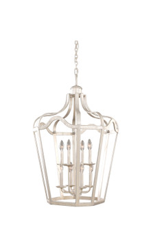 Livingston Eight Light Lantern in Pearl Silver (33|7415PS)