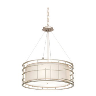 Atelier Four Light Pendant in Tarnished Silver (33|6483TS)