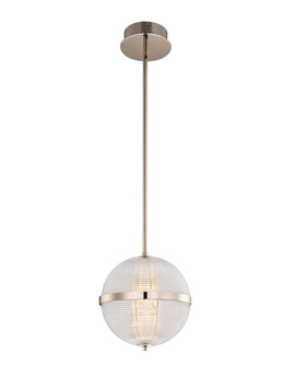 Portland LED Mini Pendant in Polished Nickel (33|512111PN)