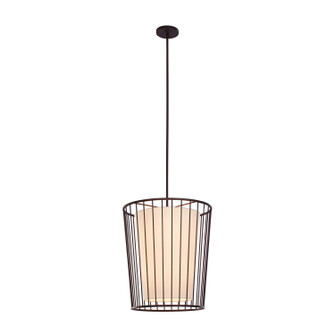 Pacifica Six Light Foyer Pendant in Bronze (33|507050BZ)