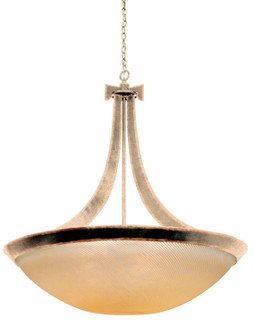 Copenhagen Six Light Pendant in Modern Gold (33|4348MG/ANTQ)