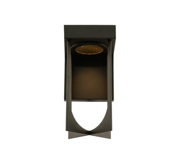 Optika Outdoor LED Wall Sconce in Matte Black (33|405221MB)