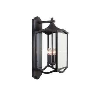 Lakewood Outdoor Four Light Wall Bracket in Aged Iron (33|404522AI)