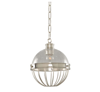 Montauk One Light Pendant in Polished Nickel (33|311351PN)