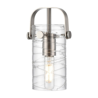 Downtown Urban Glass in Deco Swirl Pilaster II (405|G423-7DE)