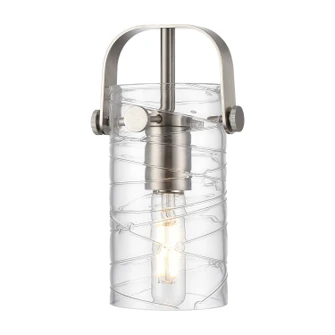 Downtown Urban Glass in Deco Swirl Pilaster II (405|G423-7DE)