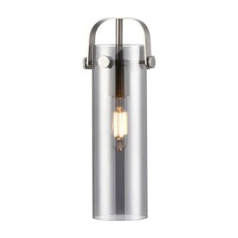 Downtown Urban Glass in Light Smoke Pilaster II (405|G423-12SM)