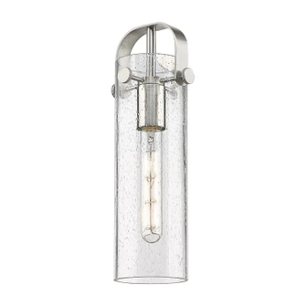 Downtown Urban Glass in Seedy Pilaster (405|G413-1W-4SDY)