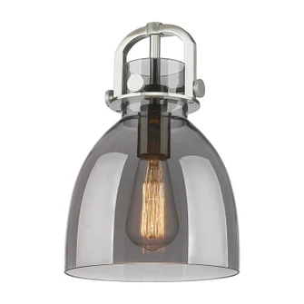 Downtown Urban Glass in Light Smoke Newton Bell (405|G412-8SM)