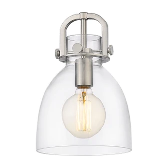 Downtown Urban Glass in Clear Newton Bell (405|G412-8CL)