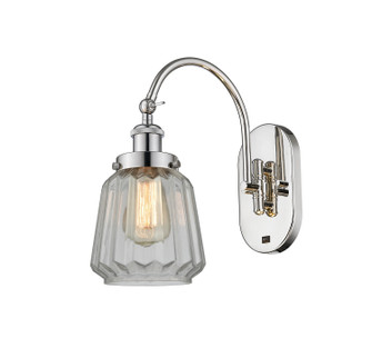 Franklin Restoration LED Swing Arm in Polished Nickel (405|918-1W-PN-G142-LED)