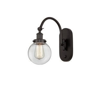 Franklin Restoration One Light Swing Arm in Oil Rubbed Bronze (405|918-1W-OB-G202-6)