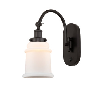 Franklin Restoration LED Wall Sconce in Oil Rubbed Bronze (405|918-1W-OB-G181-LED)