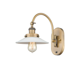 Franklin Restoration LED Swing Arm in Brushed Brass (405|918-1W-BB-G1-LED)