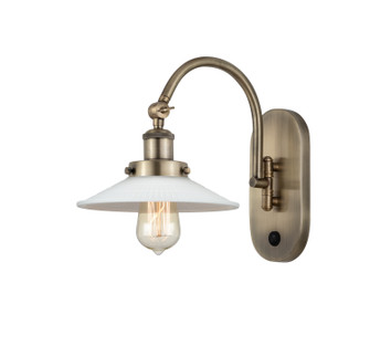 Franklin Restoration LED Swing Arm in Black Antique Brass (405|918-1W-BAB-G2-LED)